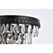 Nordic 1 Light 7.5 inch Black Wall Sconce Wall Light