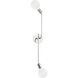 Blakely 2 Light 7 inch Polished Nickel Wall Sconce Wall Light