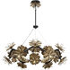 Giselle 24 Light 46 inch Delphine Chandelier Ceiling Light