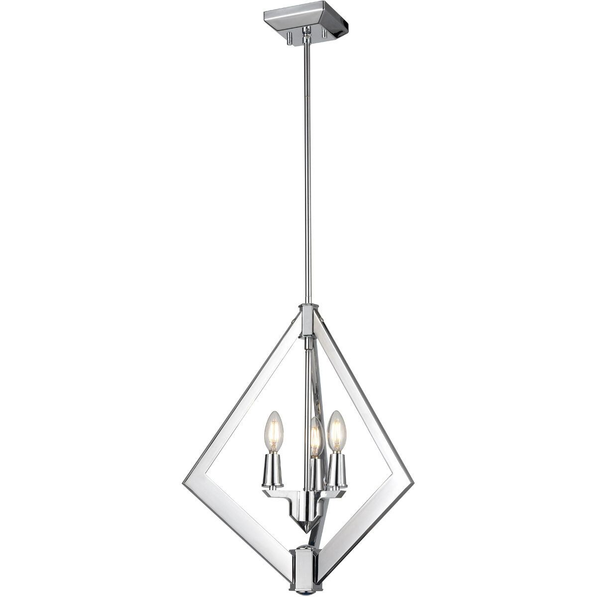 Flechette 3 Light Foyer Pendant