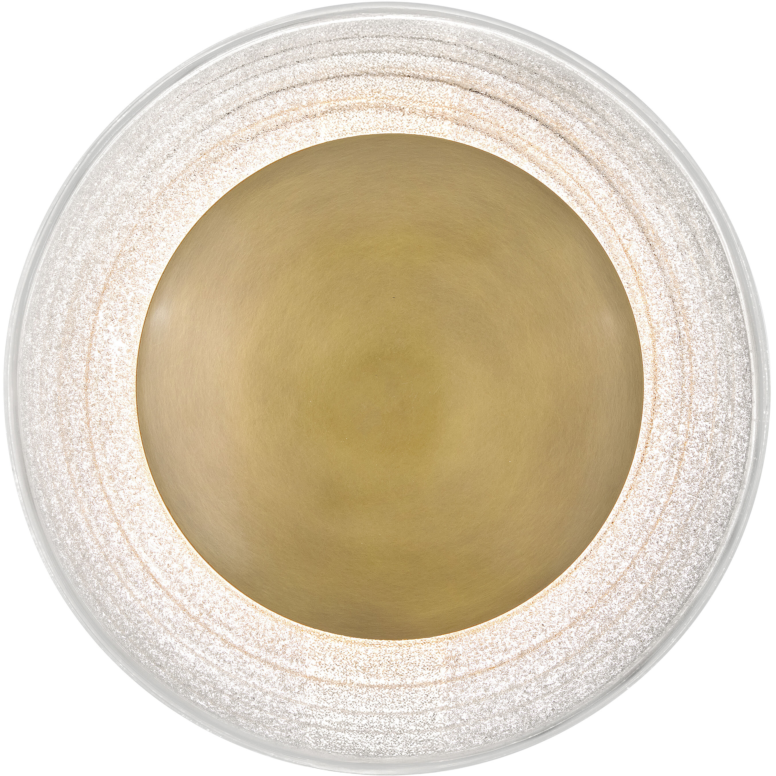 Haven LED 15 inch Heritage Brass Sconce Wall Light