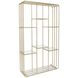 Perth 82.75 X 47.25 inch Gold Etagere