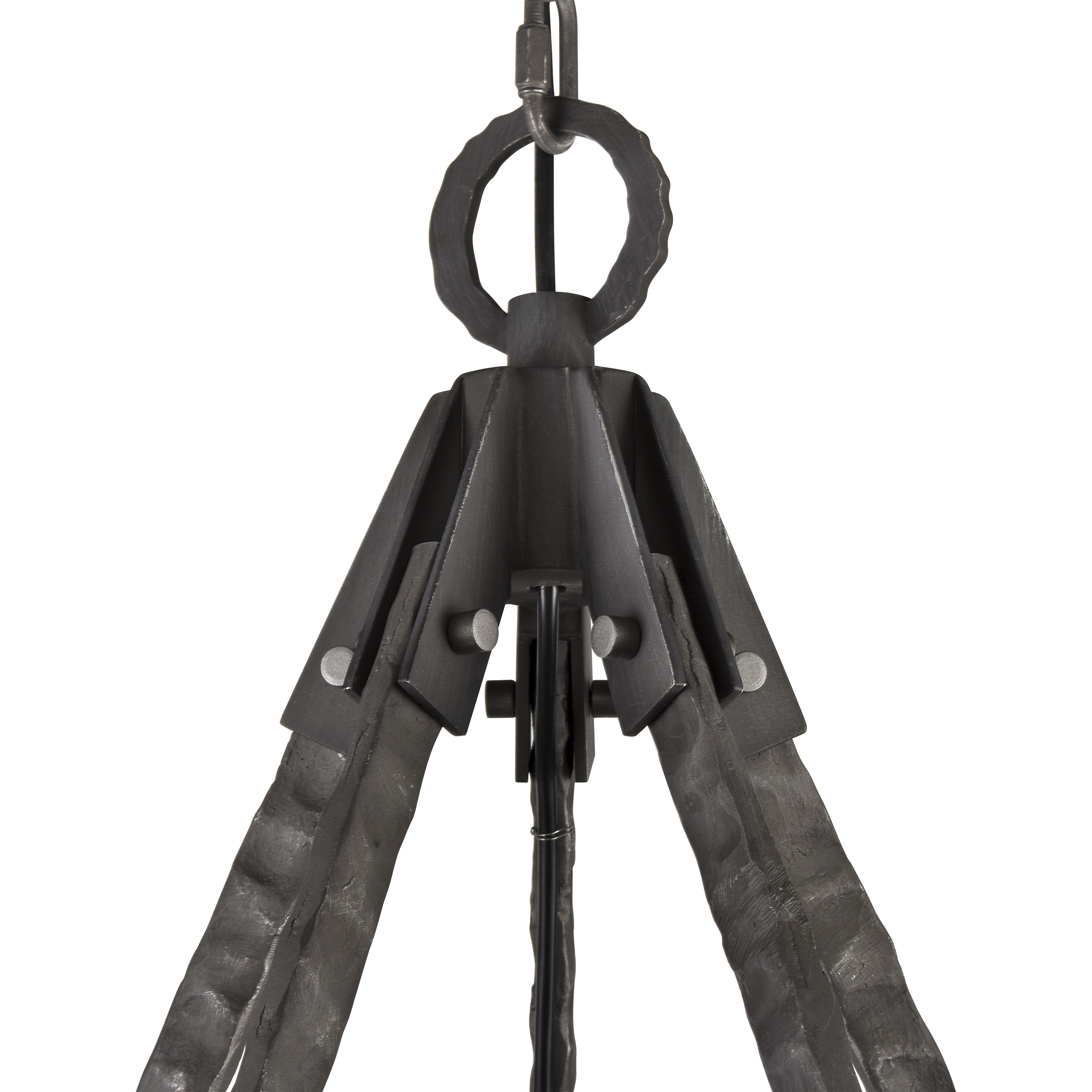 Harwell 10 Light 49.75 inch Antique Millwood Chandelier Ceiling Light