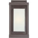 Powell 1 Light 14 inch Western Bronze Outdoor Wall Lantern