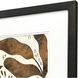 Dyed Fall Blue and Rust Framed Art, Propac
