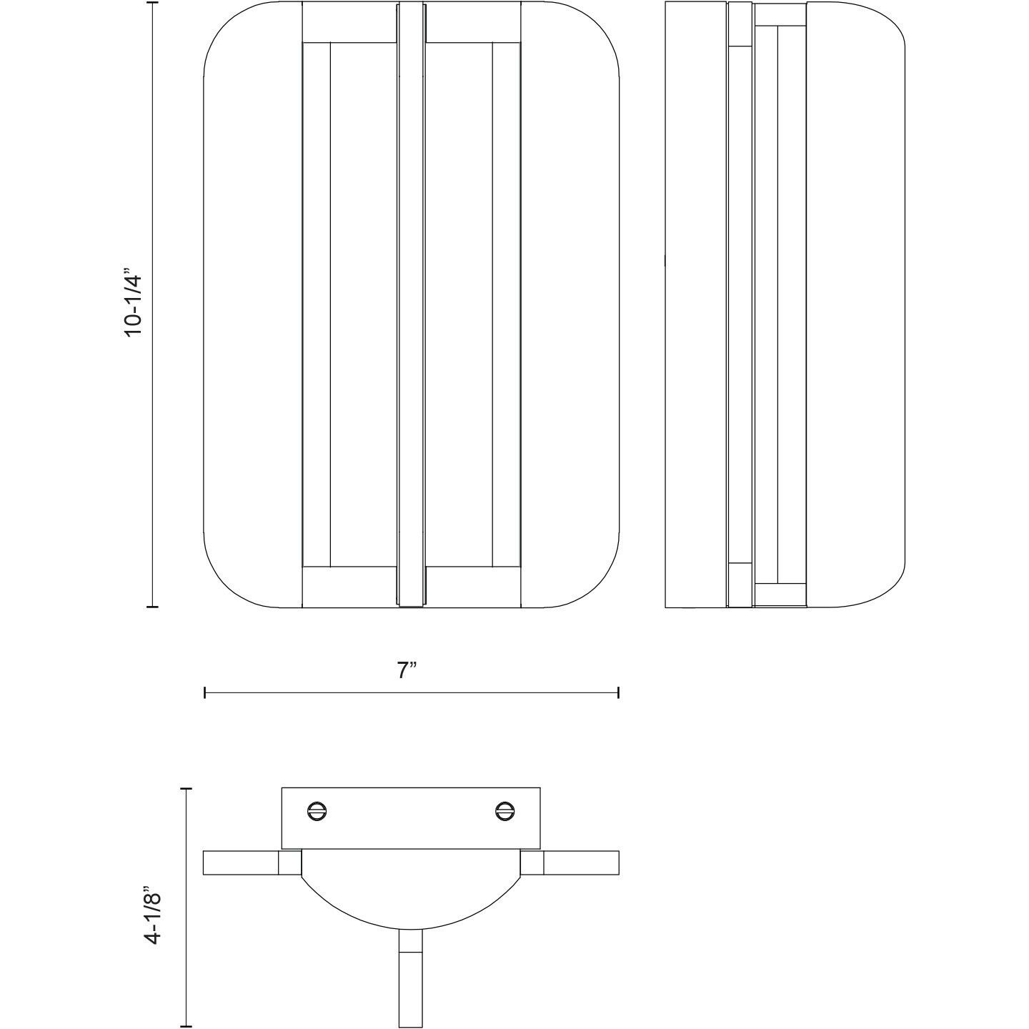 Anders Wall/Vanity Light Wall Light in Vintage Brass