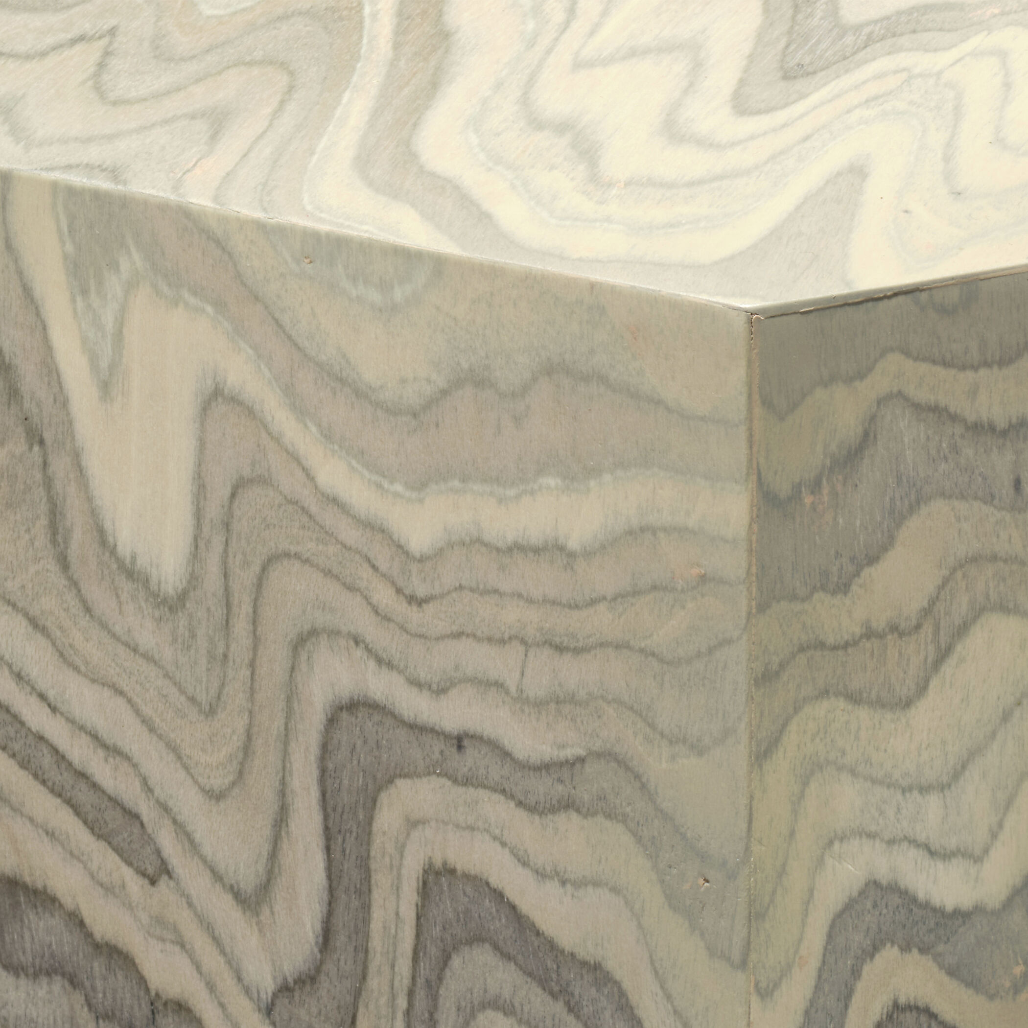 Vale 22 X 14 inch Sand Grey Side Table, Inline