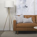 Ambrose 61.75 inch Gold Floor Lamp Portable Light