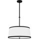 Kylen 4 Light 20.5 inch Matte Black Pendant Ceiling Light