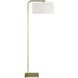 Laight 64.5 inch 150.00 watt Antique Brass Floor Lamp Portable Light