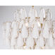 Verla Crest 21 Light 32.5 inch Legacy Brass Pendant Ceiling Light