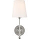 TOB by Thomas O'Brien Capri 1 Light 5.5 inch Polished Nickel Wall Sconce Wall Light