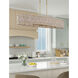 Horsmore Island Light Ceiling Light in Legacy Brass