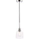 Gabe 1 Light 6 inch Chrome Pendant Ceiling Light