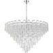 Addis 28 Light 49 inch Polished Chrome Chandelier Ceiling Light