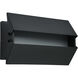 Peak LED 5.75 inch Matte Black Vanity Light Wall Light