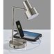 Rowe 19 inch 60.00 watt Brushed Steel Supercharger Desk Lamp Portable Light
