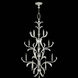 Beveled Arcs 16 Light 48 inch Silver Chandelier Ceiling Light