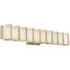 Sevryn LED 34.38 inch Soft Brass Bath Vanity Light Wall Light