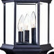 Madison 3 Light 26 inch Matte Black Exterior Wall Mount