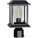 Blackbridge 1 Light 12 inch Black Outdoor Lantern Head