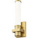 Idris LED 5 inch Modern Gold Wall Sconce Wall Light