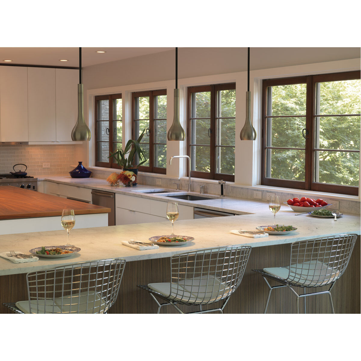 Axis 1 Light 15 inch Aged Brass with Cocoa Brown Pendant Ceiling Light