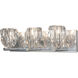 Gatsby 3 Light 21 inch Sterling Bath Sconce Wall Light - Open Box