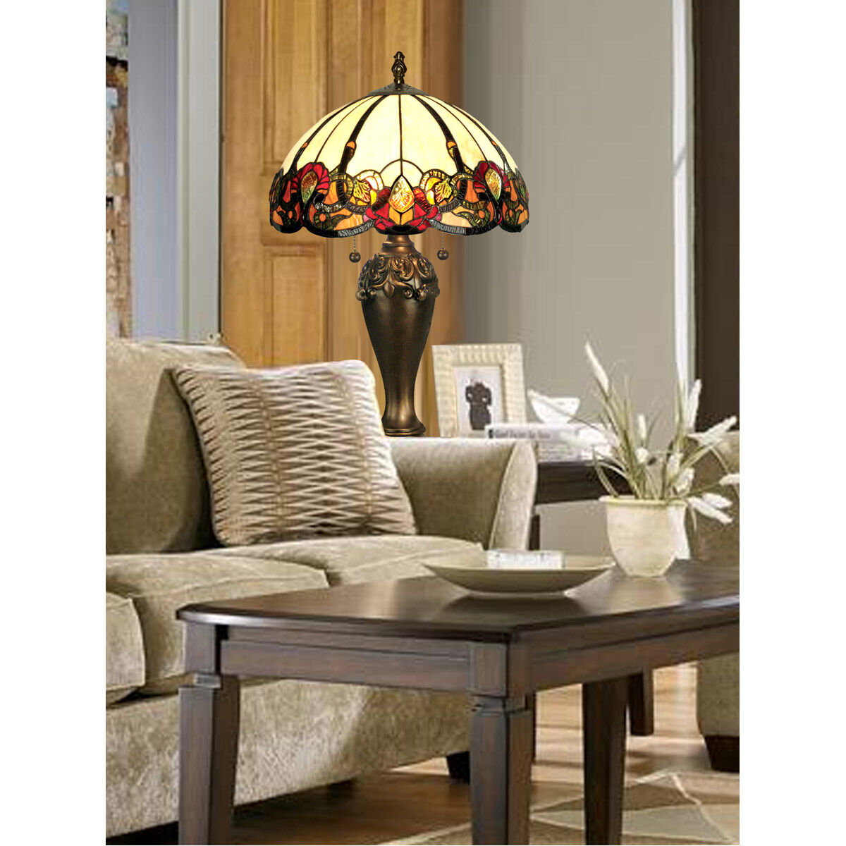 Evelyn 27 inch 75.00 watt Antique Golden Bronze Table Lamp Portable Light