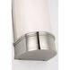 Chapman & Myers Marden LED 4.25 inch Polished Nickel Salon Bath Sconce Wall Light