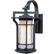 Oakville LED E26 LED 14 inch Black Oxide Outdoor Wall Mount