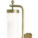 Latimer 1 Light 5 inch Antique Brass Wall Sconce Wall Light, Barry Goralnick Collection