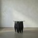 Soldier 24 X 24 inch Matte Black Side Table
