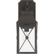 De Luz 1 Light 17 inch Oil Rubbed Bronze/Gold Outdoor Wall Mount, The Great Outdoors