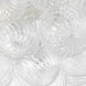 Julie Neill Talia LED 25.25 inch Plaster White and Clear Swirled Glass Flush Mount Ceiling Light, Extra Large