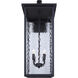 Shana 4 Light 30 inch Black Outdoor Wall Lantern