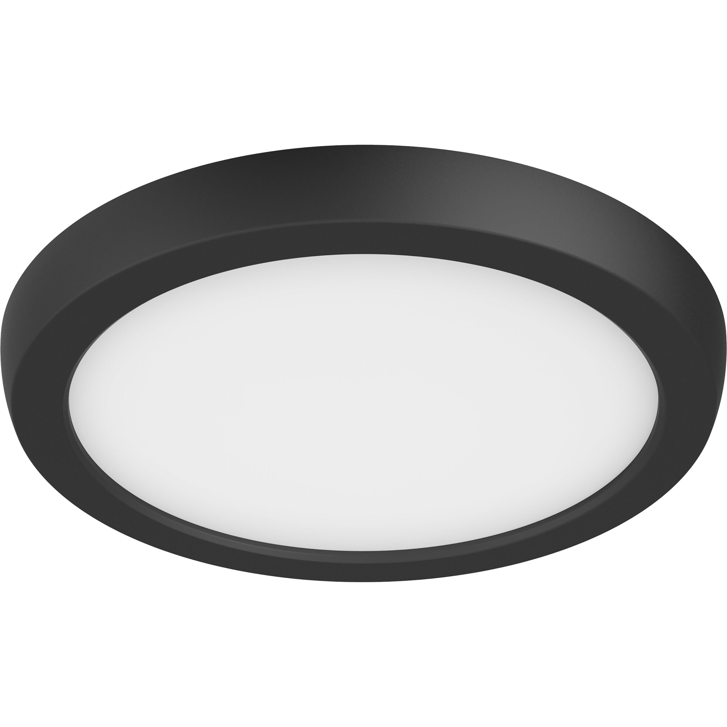 Blink LED 7 inch Black Flush Mount Ceiling Light