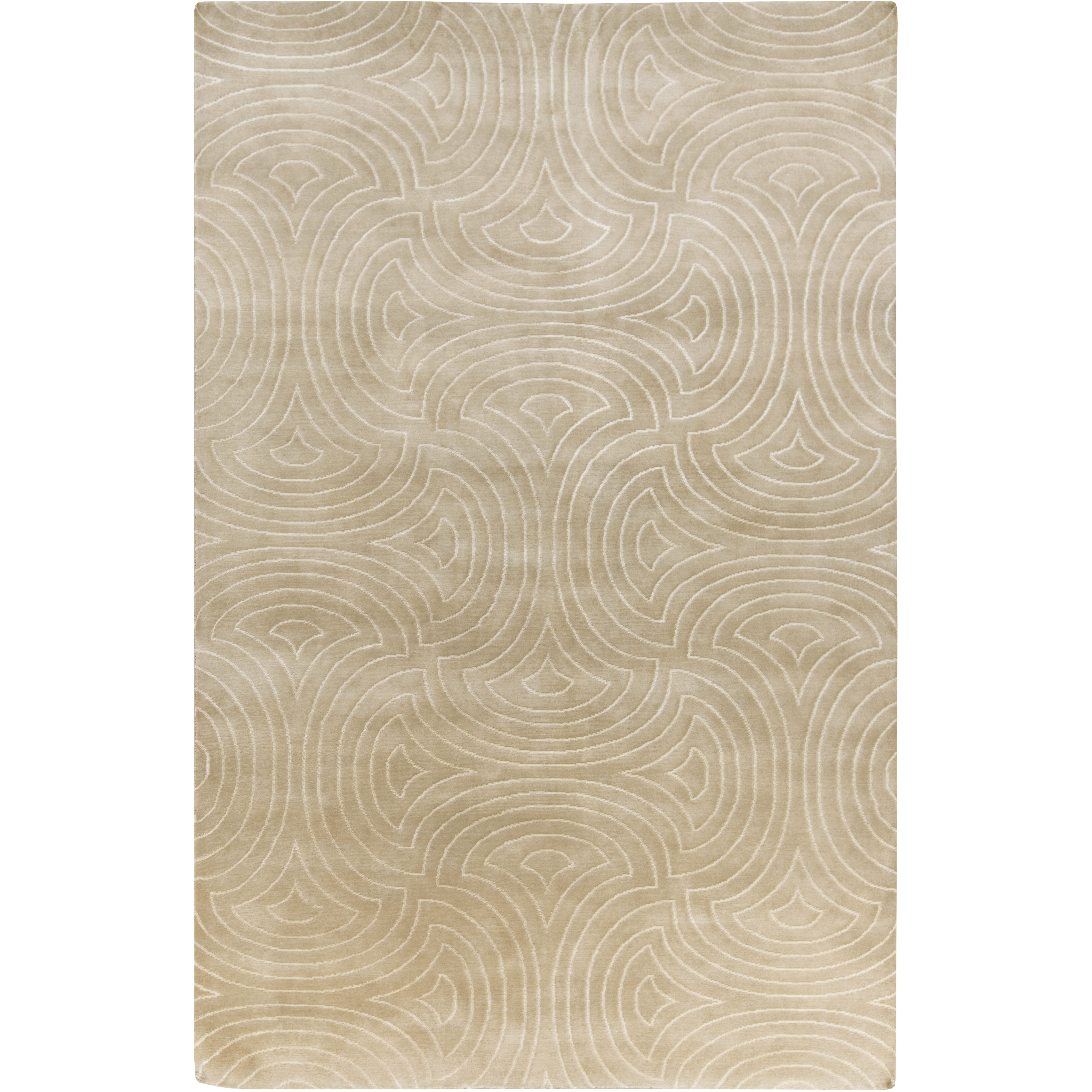 Luminous 132 X 96 inch Khaki, Light Gray Rug