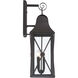 De Luz 4 Light 32 inch Oil Rubbed Bronze/Gold Outdoor Wall Mount, The Great Outdoors
