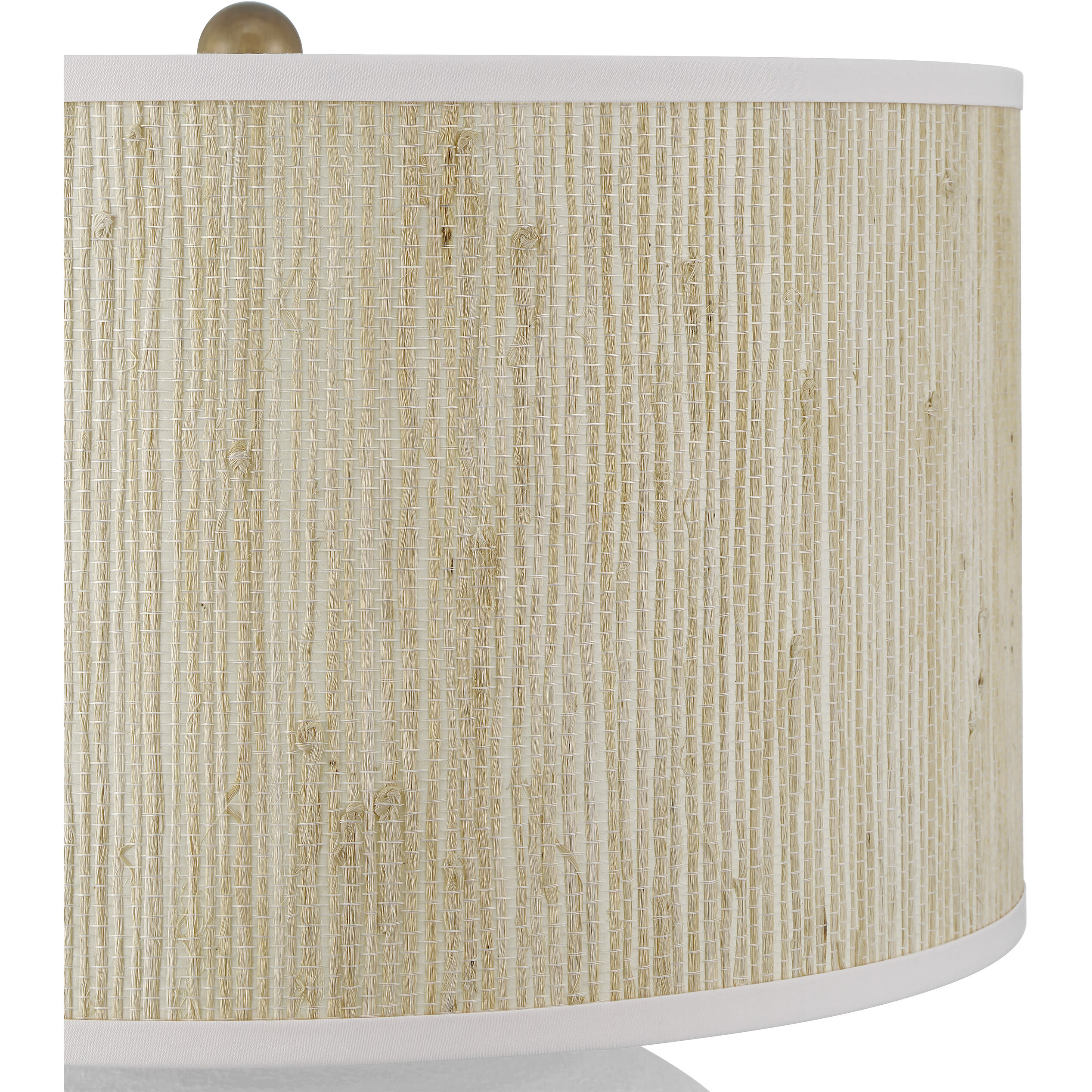 Zena 27 inch 150.00 watt Textured White Table Lamp Portable Light