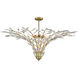 Flora Grace 12 Light 50 inch Champagne Gold Chandelier Ceiling Light