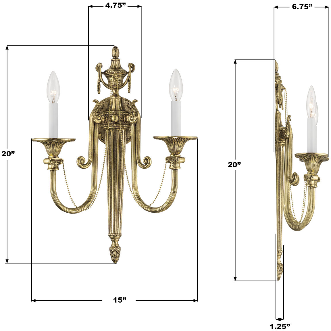 Langley Bath Wall Light