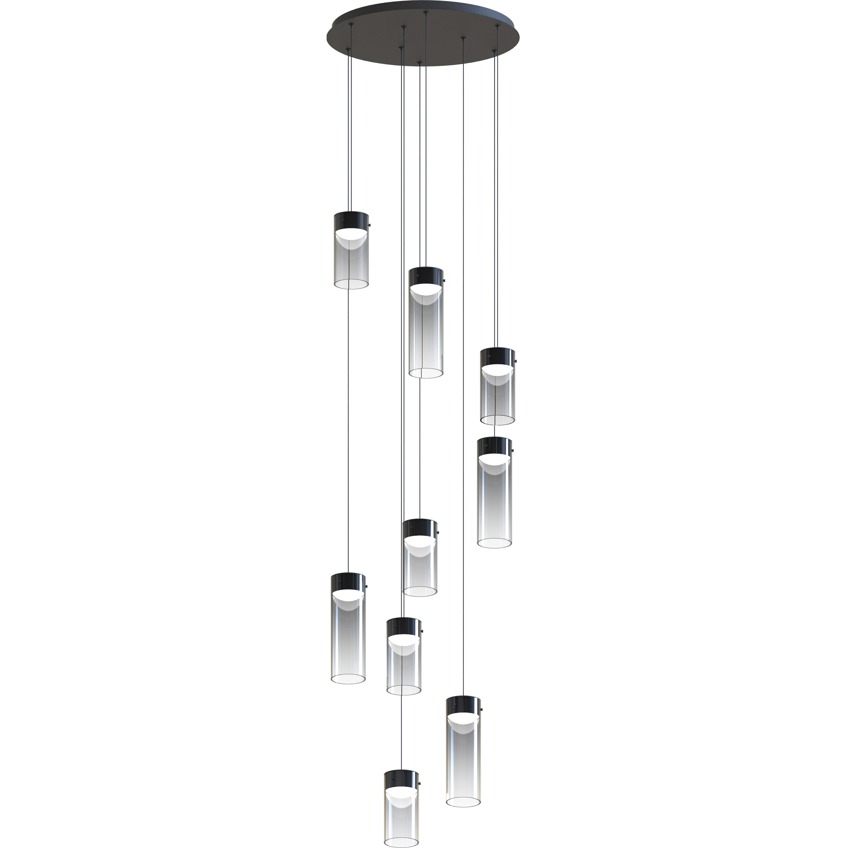 Highball 9 Light 22.75 inch Pendant