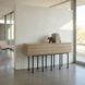 Oliver 60 X 16 inch Washed Walnut Console