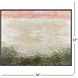 Ouachita Sunrise Beige and Green and Pink Canvas, The Studio