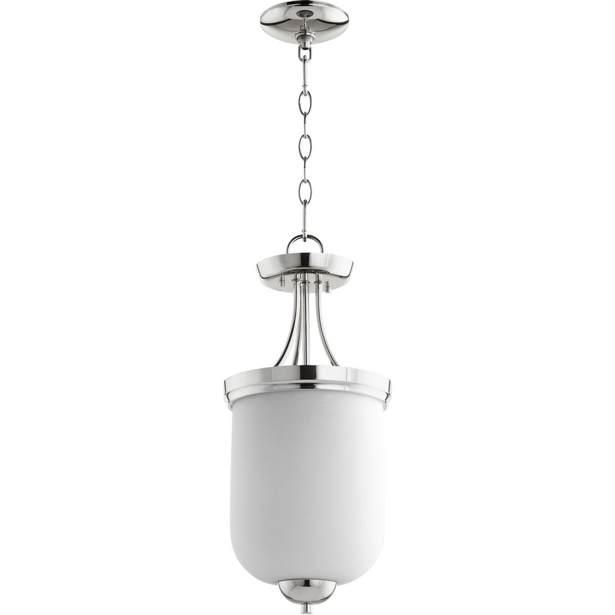 Enclave 2 Light 9 inch Polished Nickel Dual Mount Ceiling Light