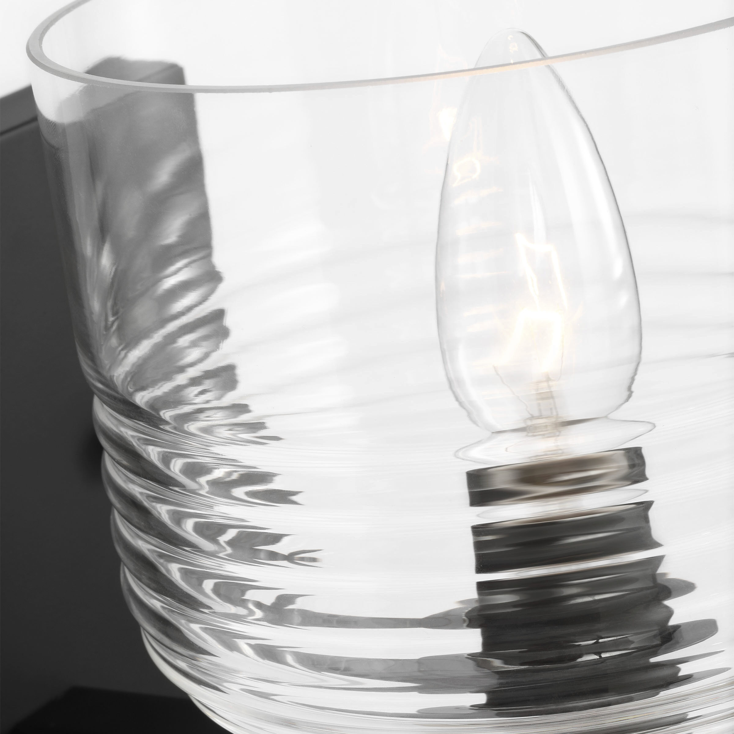 Drew & Jonathan Lochdale 1 Light 5.38 inch Midnight Black Sconce Wall Light, Small