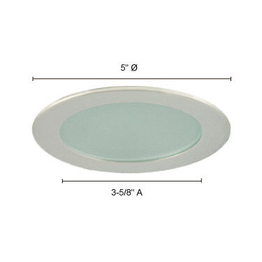 Signature White Recessed Lighting Trim