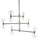 Centauri LED 37 inch Brown Pendant Lamp Ceiling Light