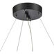 Fogelberg LED 26 inch Matte Black Pendant Ceiling Light